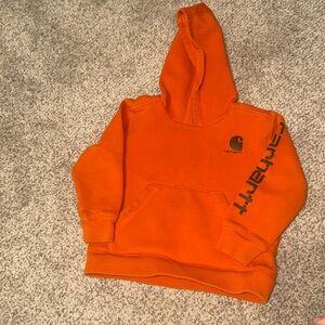 Orange Carhartt hoodie